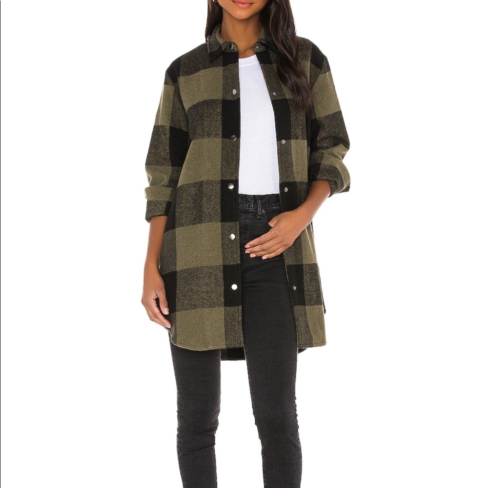 BB Dakota Eldridge Buffalo Check Shirt Jacket